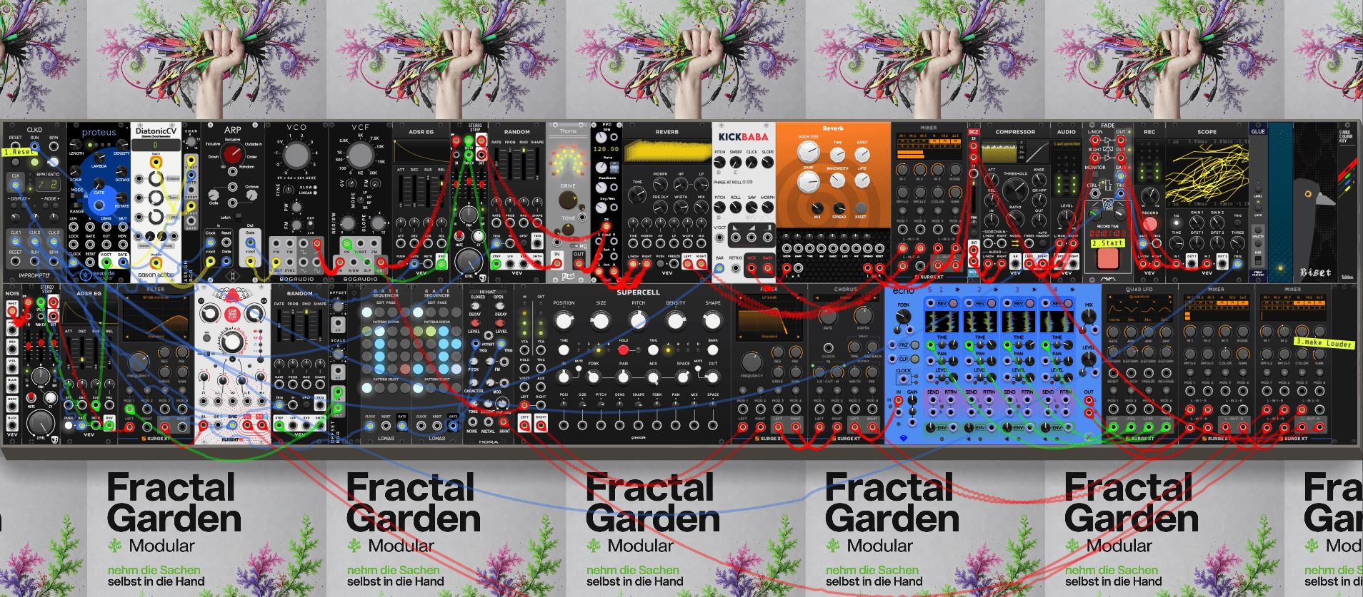 polyphonic polyrhythms or something like that.. | Patchstorage