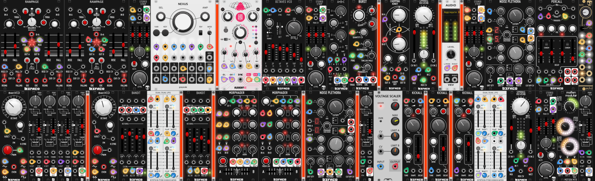 oops! (almost) all befaco generative patch | Patchstorage